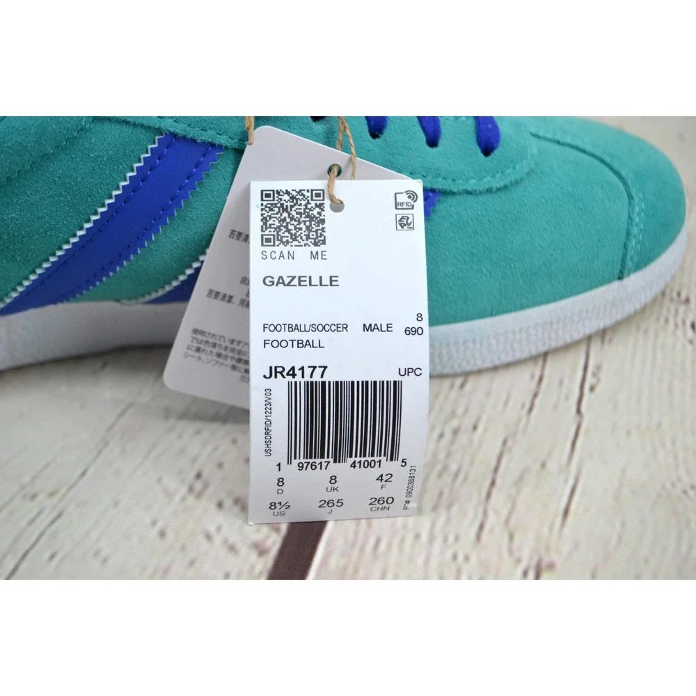 ADIDAS JR4177 Men's Gazelle SEATTLE SOUNDERS FC Sneakers SIZE 8.5 NWT